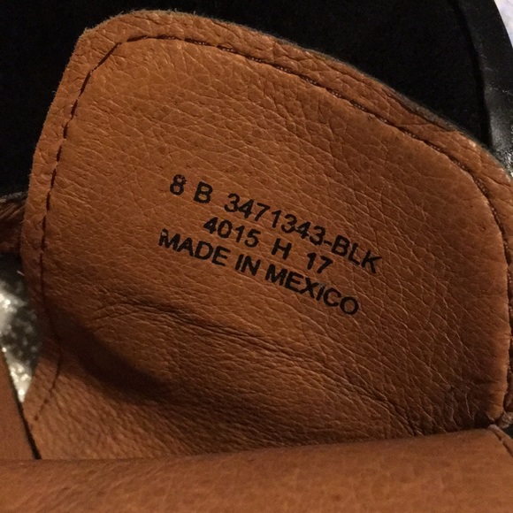 Frye Peep Toe Ankle Slingback Suede Boots/Booties - Picture 6 of 7